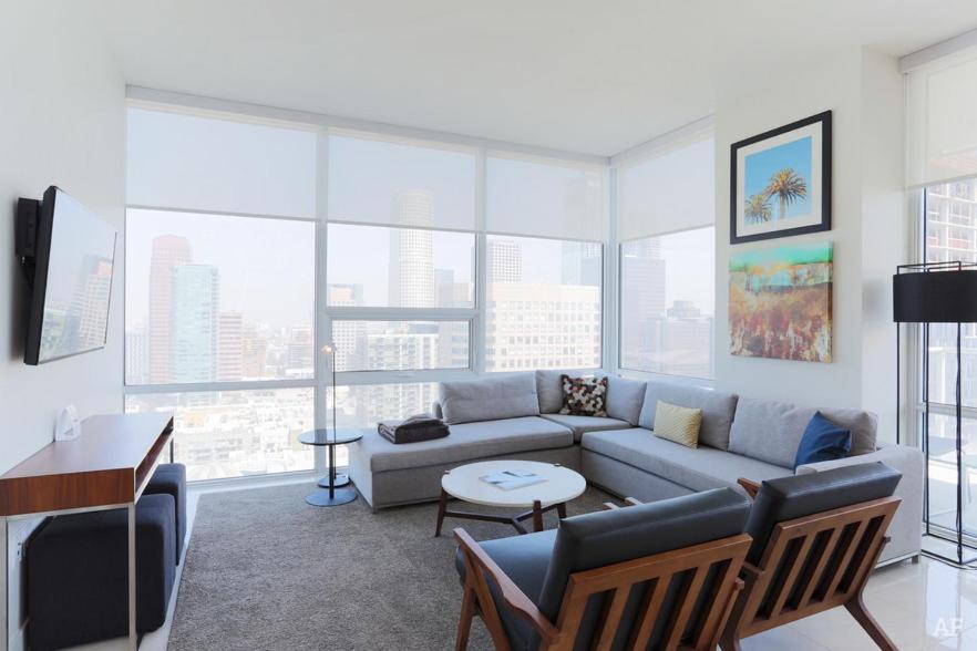 2 Bed 2 Bath Contemporary High Rise Dtla Living Apartment Los Angeles Exterior foto