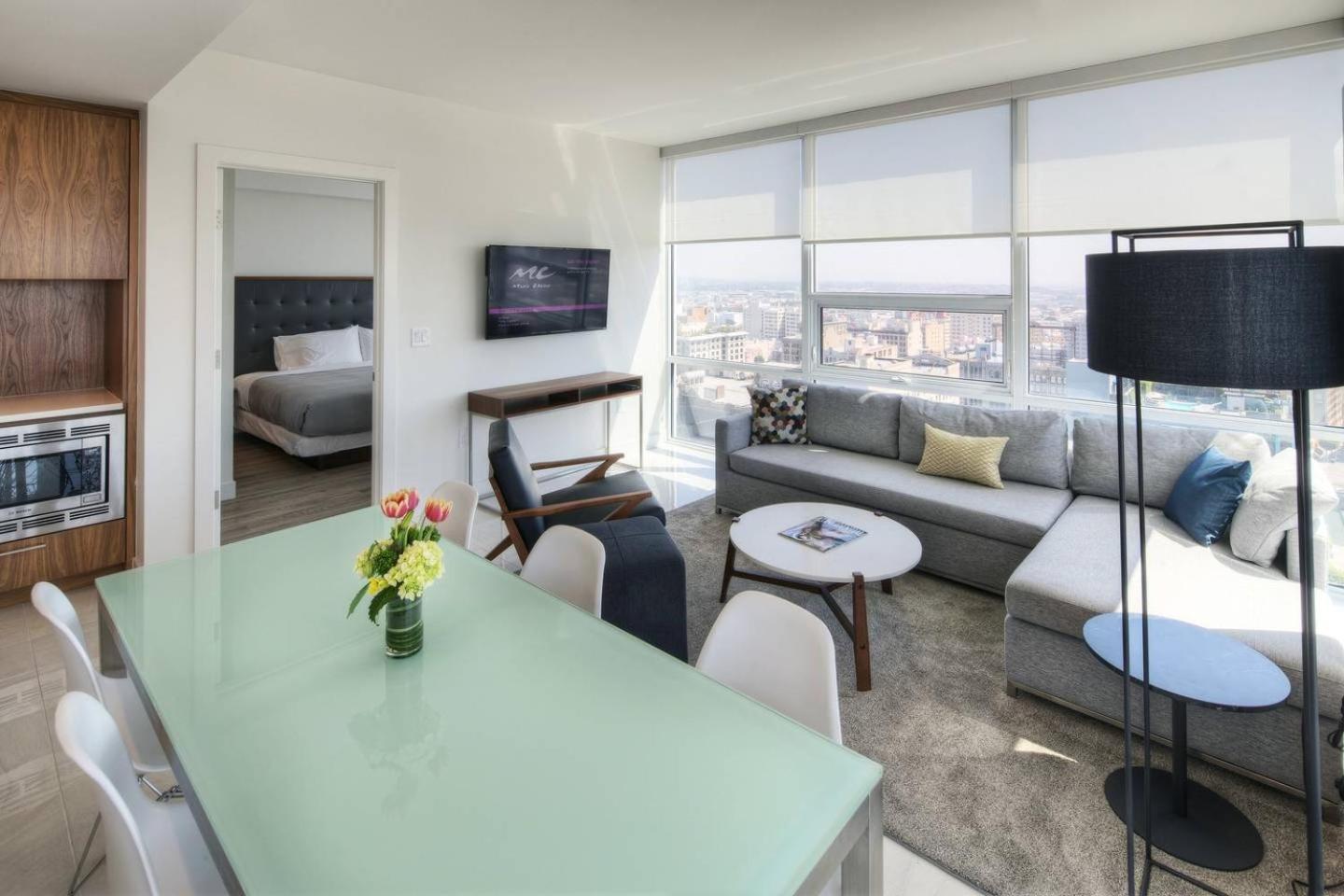 2 Bed 2 Bath Contemporary High Rise Dtla Living Apartment Los Angeles Exterior foto