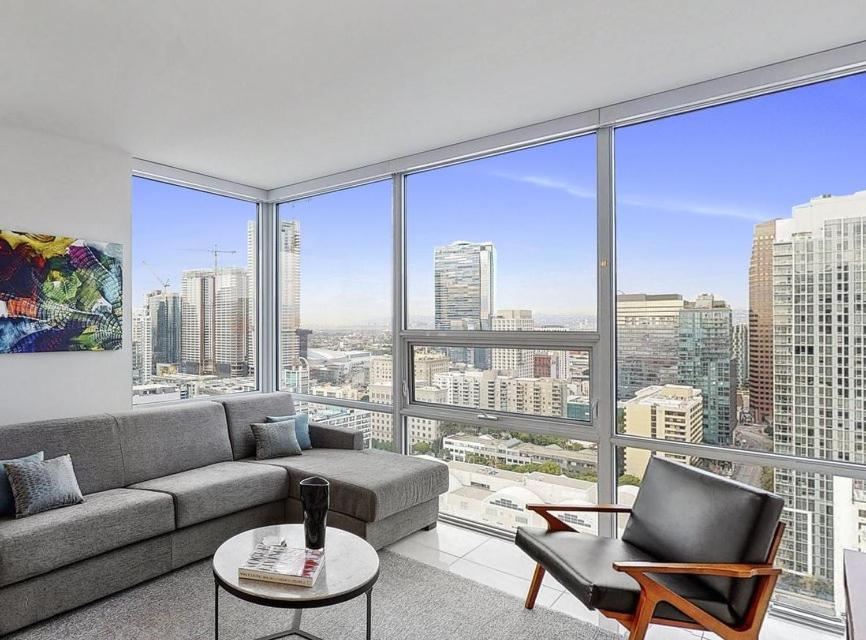 2 Bed 2 Bath Contemporary High Rise Dtla Living Apartment Los Angeles Exterior foto